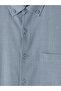 Lcwaikiki Classic Blue Regular Fit Men's Shirt - 5