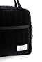 Black Quilted Thermal Bag Food Carrying Lunch Bag Thermal Insulated Hanging Bag - 5