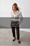Women's Optical White Guipure Woven Premium Shirt Alc-X4366 - 2