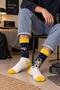 Astronaut and Space Shuttle Patterned Unisex Socks - 3