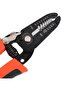 Wire Stripper -7inch- Multi-Function Wire Crimping Cutter with Non-Slip Handle Strong Spring - 4