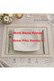 Çeyizlik Silver Detailed Piccolo Off-White American Service Set 35 X 45cm - 6 Pieces - 2
