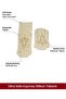 Christmas Themed Women's Socks - Ecru - 4