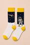 Astronaut and Space Shuttle Patterned Unisex Socks