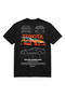 Toyota Supra Mk4 Jdm Car Printed Black T-Shirt – Japanese Sports Car Themed Unisex Streetwear - 2