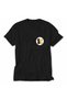 Retro Style Double Dog Image T-Shirt - Black - 3
