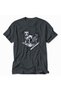 Modern Geometric Cat and Dog Design T-Shirt - Smoked - 3