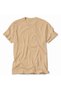 Modern Cat and Leaf Graphic Print - Back Print T-Shirt - Cream - 4