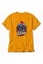 Seoul Printed Engraved T-Shirt - Back Print - Yellow - 5