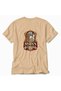 Milan Stylish Design T-Shirt - Back Print - Cream - 5