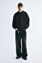 Pamuklu Sweatshirt Oversized Fit - 3