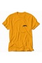 Minimalist Flexible Dog Design T-Shirt - Yellow - 3