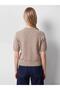 Wool Blend Women's Knitwear Cardigan (W6) - 4
