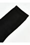Two Mt Shop Quality Lcw Dream Black Plain 7-Piece Pack Women's Socks - 2