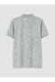 Sparkling Choices from Shining Store Devrik Roba Collar Embroidered Pique Men's T-Shirt - 8