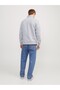 Jjebradley Sweat Half Zip L. Grey 12250747 - 3