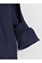 Alita City Lcw Kids Navy Blue Hooded Thick Girls' Zippered Sweatshirt - 6