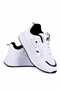 Anorak White Black Men's Sneaker 127E - 3
