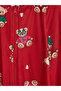 Lcw Kids Red Patterned Girls' Sleeping Bag with Nevavm Difference - 5