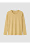 Esvab • Modern & Distinctive Zero Roba Collar Long Sleeve Combed Cotton Men's T-Shirt - 7