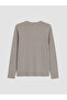 Esvab • Modern & Distinctive Zero Roba Collar Long Sleeve Men's T-Shirt - 8