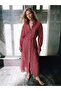 Esvab • Modern & Distinctive Belted Striped Shirt Dress - 3