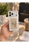 iPhone 17 Pro Max Compatible Transparent Card Holder Shockproof Premium Phone Case