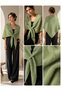 Women's Çağla Knitwear Cross-Shoulder Shawl Sal1316