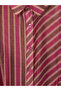 Esvab • Modern & Distinctive Belted Striped Shirt Dress - 7