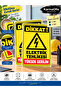 Electrical Hazard High Voltage Warning Sign A4 125 Micron Laminated – 1 Piece - 2
