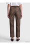 Rmz Gi̇yi̇m Farkiyla Straight Fit Leopard Embroidered Women's Jean Pants - 5