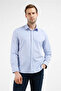 Striped Slim Fit White-Blue Men's Shirt 1004255282 - 3