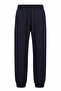 Basic Unprinted Smoked Green Boys' Sweatpants 8086