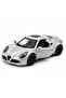 1:32 Scale Metal Alfa Romeo 4C Model Car – Pull Back, Openable Front Doors, Silver - 2