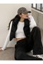 Beige Leopard Patterned Cap Hat Spk27 - 3