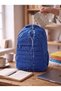 Unisex Waterproof Multi-Compartment Crinkle Middle School High School Backpack - 5
