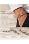 Gray Stainless Steel Bracelet - 4mm Thin Lightweight and Minimalist Non-Tarnish Steel Men's Bean Bracelet - 5