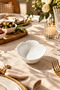 Porcelain Snack Bowl 9 cm – Flower-Shaped Mini Presentation Bowl for Snacks and Sauces