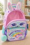 Sweet Bunny Pink Primary School School Bag with Rabbit Ears 37 X 25 X 15 cm - 3