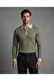 Men's collar zippered shirt collar knitwear