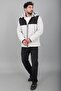 Segmented Softsheel Winter Coat with Fur Inside Kmd 889_50523 - 6