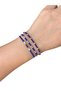 Afghan beaded bracelet, 3-piece bracelet set, handmade adjustable bracelet, unisex bracelet
