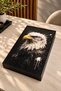 Luxury Large Size Classic Backgammon Set, Backgammon Set Black Eagle Themed, Gift Backgammon Dimensions: 49X29X6.2 cm - 6
