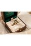 Bronze Women's Ring Authentic Copper Jewelry with Zircon and Zultanite Stones Single Stone Adjustable Vintage - 3