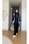 New Season Women's Colorful Hooded Suit with Pants - 4
