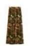 Green Viscose Fabric, Elastic Waist, Loose Cut, Self-Waisted, Mixed Patterned Trousers - 2