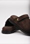 Women's Slippers with Buckle and Fur Inside - 2