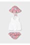 Newborn Baby Swimsuit Set Pink - 2