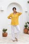 Women's Hooded Muslin Shirt Oversize Relaxed Fit 100% Cotton - 2