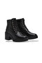 Stone Heights Mid Lace up Boot Women's Casual Boots Tb0A5S49W021 Black - 3